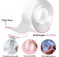 Balloon Diy Kit / Reusable and Washable Two Sided Tape Fun Tape for Di Craft, 3M and 5M Length Roll with 1 inch Width / Balloon Making Double Sided Tape,Only Use Hot Air For Soft The Tape & Make Unlimited DIY Craft. 