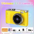 Digital Camera Children Camcorder 2.4" inches Rechargeable Autofocus Vlogging Compact Cameras For Beginner Photography Selfie. 