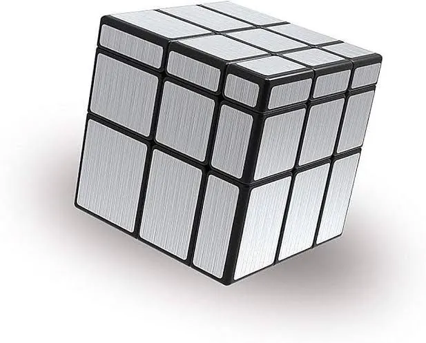 Mirror%20Cube%203x3%20Speed%20Cube%203x3x3%20Mirror%20Blocks%20Unequal%20Puzzle%20Silver%20-%20Image%204