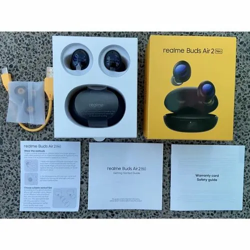 Realme%20Buds%20Air%202%20Neo%20100%25%20Original%20New%20Box%20Packed%20Black/Grey%20-%20Image%209