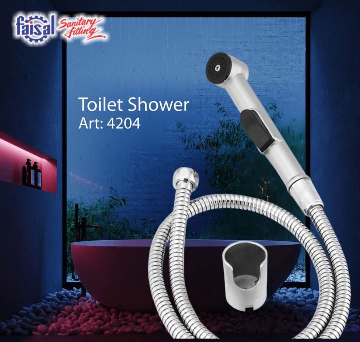 Muslim shower toilet shower Faisal chrome color complete set