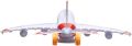 Battery Operated Aeroplane Toy for Kids with Attractive Flashing Lights and Realistic Jet Engine Sounds. 