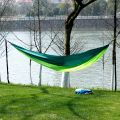 Portable Nylon Parachute Fabric Single and Double Size Outdoor Camping Hiking Garden Hammock. 