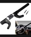 Car Steering Lock Anti Theft Password Lock 5 Digit Code Lock Black Colour for almost all Cars. 
