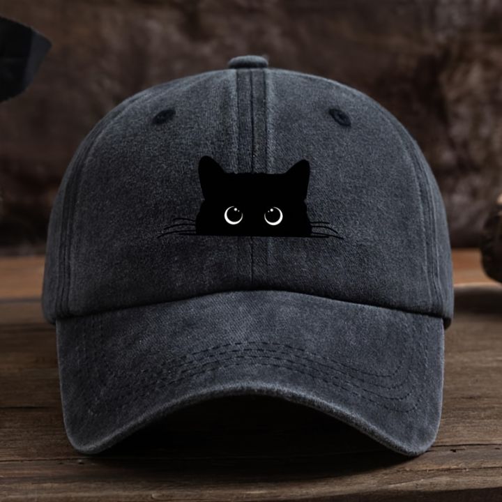 Cute%20cat%20print%20adjustable%20baseball%20cap%20for%20men%20and%20women,%20casual%20wear%20for%20outdoor%20travel,%20sun%20shading%20duckbill%20cap%20-%20Image%203