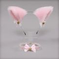 1 Set Cute Cat Ear Hair Wear Claw Gloves Girls Anime Cosplay Costume Plush Bell Cat Fur Ear Hairband Night Party Club Headbands.