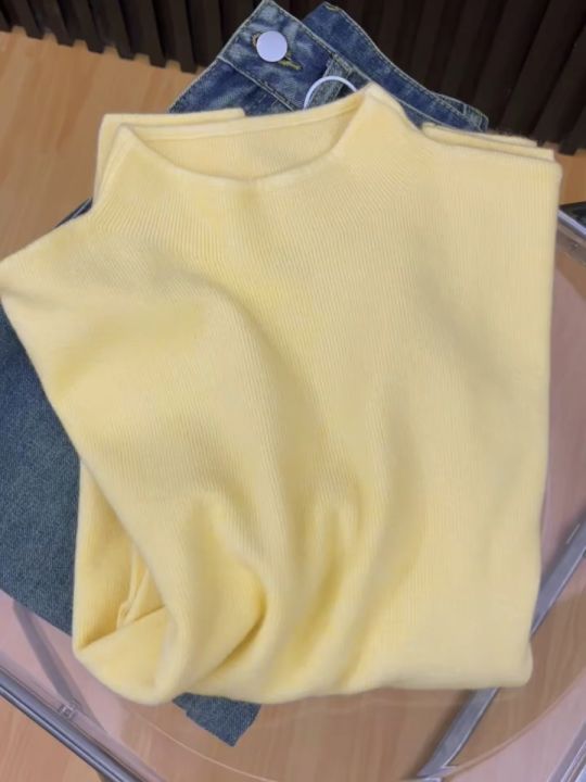 2026%20Solid%20Sweater%20Women%20Half%20Turtleneck%20Knitted%20Pullovers%20Harajuku%20Korean%20Soft%20Warm%20Knitwear%20Autumn%20Winter%20Fashion%20Slim%20Jumpers%20-%20Image%207