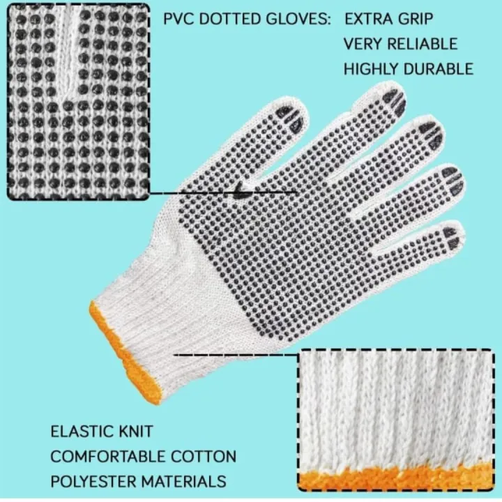 (%206%20pair%20)%20Knitted%20And%20Black%20Dotted%20Working%20Hand%20Gloves,%20%20For%20Construction,%20Household,%20%20Workshop,%20%20Materials%20handling%20Etc%20-%20Image%205