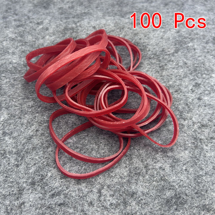 100pcs%20Red%20Color%20Elastic%20Rubber%20Bands%20Home%20Office%20School%20Stationery%20Supplies%20Packaging%20Tie%20Stretchable%20Sturdy%20Elastics%20Bands%20-%20Image%208
