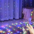 Garland Wedding Fairy Light LED Christmas Light USB Plug Curtain String Lamp Holiday Decor Party Birthday Wall Decoration. 