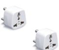 Mobile Charger Converter3 To 2 Pin Converter Plug 2 pin power Plug for Home/Office use. 