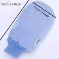 Baby bath towel strong back rub gloves wash home back rub mud Ash. 