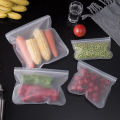 10pcs Silicone Food Storage Containers Leakproof Containers Reusable Stand Up Zip Shut Bag Fresh Bag Food Storage Bag Fresh Wrap. 
