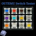 Outemu Switch Tester for Mechanical Keyboard Gaming Switch 9 12 Key Blue Linear Clicky Slient Silver White Axis Customize Gaming.