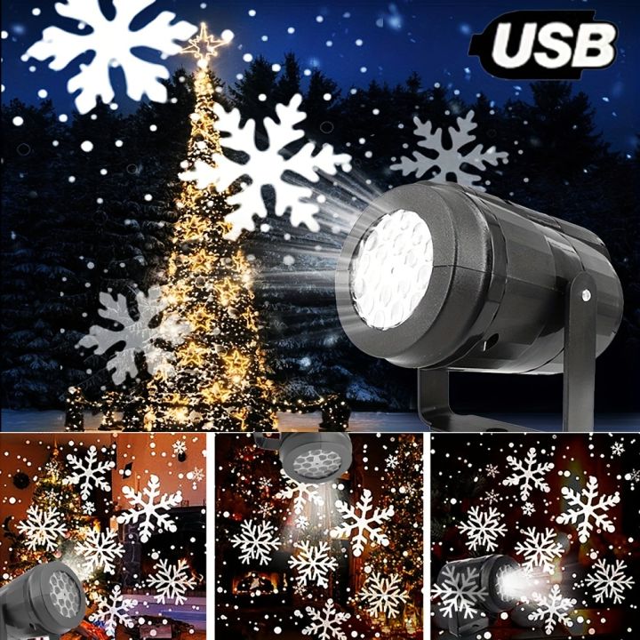 USB%20Powered%20Snowflake%20Projector%20Light%20White%20Snow%20Pattern%20Rotating%20LED%20Stage%20Lamp%20for%20Holiday%20Party%20Christmas%20Decor%20New%20Year%20%20-%20Image%203