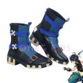 Kinich Cosplay Shoes Anime Chinese Style Halloween for Genshin Impact Men Game. 
