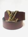 Lv gold buckleFashion rubber belt style. 