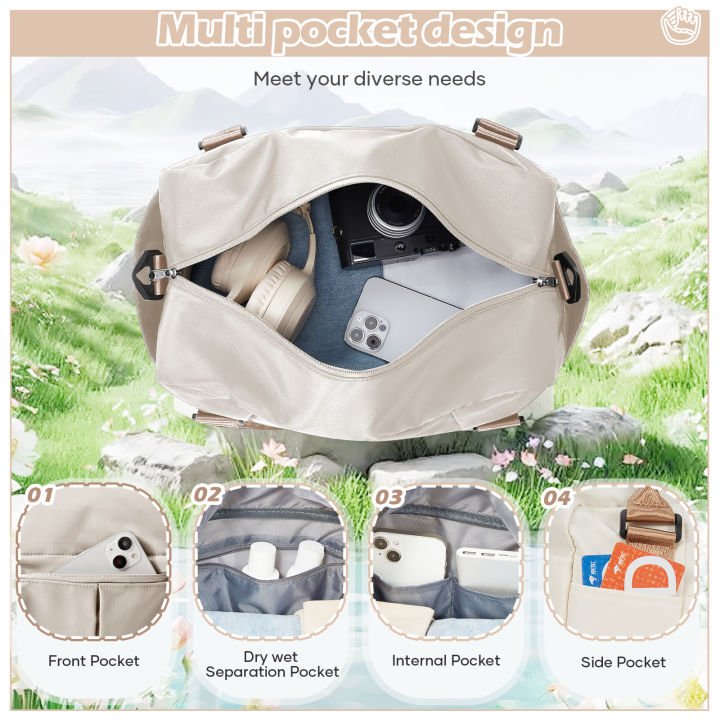 Ryanair%20Travel%20Bag%2040x20x25%20Cabin%20Bag%20Carry-On,%20Luggage%20for%20Travel%20tote%20Weekenders%20&%20Overnight%20Stays%20Storage%20Duffle%20Bag%20Travel%20-%20Image%203