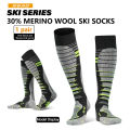 GTUBIKE 1 Pair Merino Wool Winter Men Warm Ski Socks Thicker Sports Snowboard Cycling Soccer Socks High Elastic Thermal Socks.
