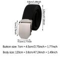 New Men's Belt Universal Simple Outdoor Casual Jeans Waist Belt Breathable Waist Belt Alloy Buckle Weaving Wear resistant Belts.