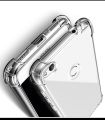 Huawei Honor 8 Lite Shockproof Transparent Silicone Soft TPU Back Case Cover. 