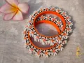 Hand painted churi , হাতে আঁকা এক্রেলিক চুড়ি, মহিলাদের জন্য হাতে আঁকা চুড়ি, কাঠের বেইজের চুরি, কাঠের চুড়ি, মহিলাদের জন্য চুরি. 