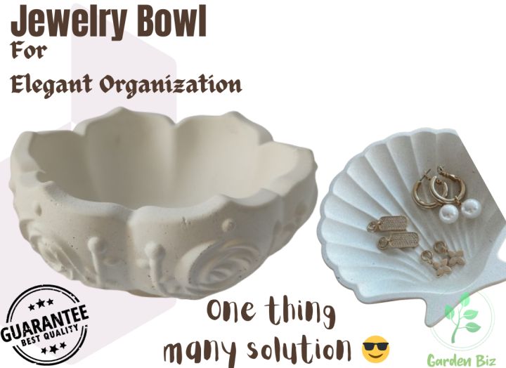 Jewelry Bowl (White Colour-1 pc)