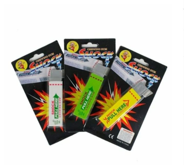 Bubble Gum Shocker Prank Trick Toy / Anti Stress