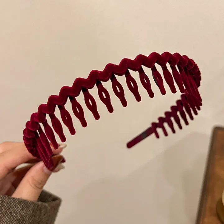4pcs%20Pressed%20Hair%20Band%20For%20Washing%20Face%20Headband%20Summer%20Women's%20Hair%20Bundle%20Summer%20Hairpin%20-%20Image%204