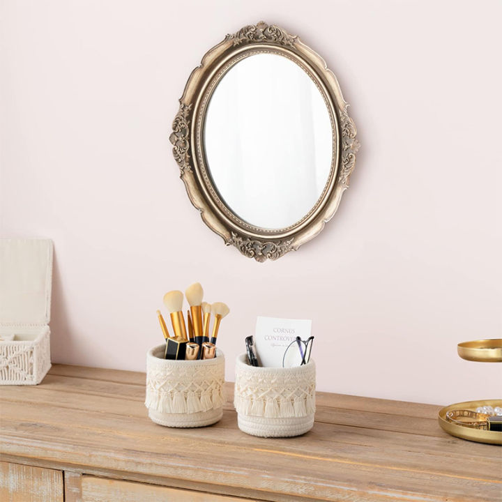 LMETJMA%20Macrame%20Makeup%20Organizer%20Boho%20Wicker%20Pencil%20Holder%20Makeup%20Brush%20Holder%20Organizer%20Comb%20Brushes%20Mini%20Storage%20Basket%20-%20Image%203