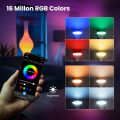 Tuya Matter WiFi Smart Bulb Dimmable Led Light 16 Million RGB Colors GU10 E27 E14 Candle Lamp Voice Control Alexa  Home. 