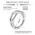 Double Septum Rings Nose Rings Hoops Cartilage Hoop Earring Piercing Nose Open Stacked Hoop Nose Rings 16G 18G 20G 6/8/10mm.