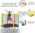 Kids Indoor Trampoline with Safety Net | Int02. 