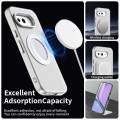 Compatible With Google Pixel 9A Magsafe,Shockproof Magnetic Transparent Candy Colorful Phone Case. 