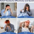 Cooling Gel Headache Relief Cap – 2-in-1 Ice Head Wrap for Migraine, Stress, and Eye Relaxation | Reusable Cold Compress for Head, Eyes & Forehead Pain Relief | Hot & Cold Therapy Cap by Gadget Xpres. 
