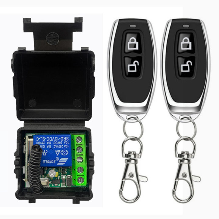 Bike remote lock anti theft 433 MHz remote control switch, 12 - 30v dc ...