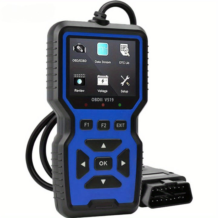 OBD2 Scanner Diagnostic Code Reader with Complete OBD2 Functionality Reset Mode Compatible with All OBDII Vehicles after 1996.