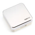High Quality Reflective Contact Lens Case with Mirror Color Contacts Lenses Container Cute Travel Kit Box. 