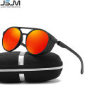 JSJM 2022 New Fashion Mens Polarized Sunglasses Luxury Brand Designer Round Classic Driving Fishing Sun Glasses Eyewears UV400. 