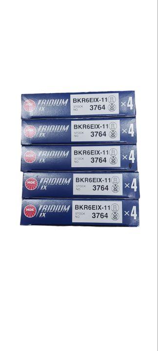 NGK Iridium spark plug (BKR6EIX-11) for Toyota XLI,GLI 1300cc (3764)