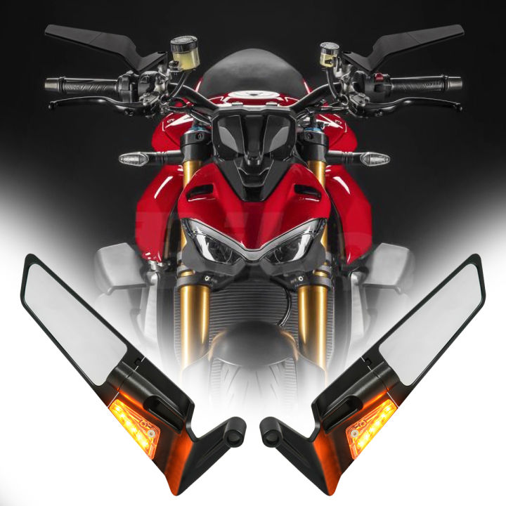 Motorcycle%20Side%20View%20Mirror%20with%20Turn%20Signal%20for%20Ducati%20Streetfighter%20V2%20V4%20V4S%20848%20Wind%20Wing%20Stealth%20Winglets%20Rearview%20Mirrors%20-%20Image%202