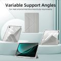 Clear Case for Samsung Galaxy Tab S9 11 S9 FE A9 8.7 inch A9 Plus S10 FE S9 Plus S10 Plus 12.4 Y-shaped Casing with Pencil Holde.