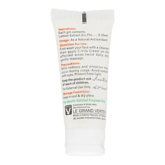 C-vita%20cream%2020g%20C-Vita%20Cream%2020g%20-%20Skin%20Brightening,%20Anti-Aging,%20Vitamin%20C%20Face%20Moisturizer%20for%20Glowing%20&%20Healthy%20SkinHigh-concentration%20Vitamin%20C%0A%0AFast-absorbing%20lightweight%20formula%0A%0AAnti-pigmentation%20action%0A%0AImproves%20skin%20elasticity%0A%0ASuitable%20for%20daily%20-%20Image%203