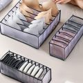 1PC- Closet Organizer for Socks Home Separated Underwear Storage Box 7/9/11 Grids Jeans Bra Organizer Foldable Drawer Organizer. 
