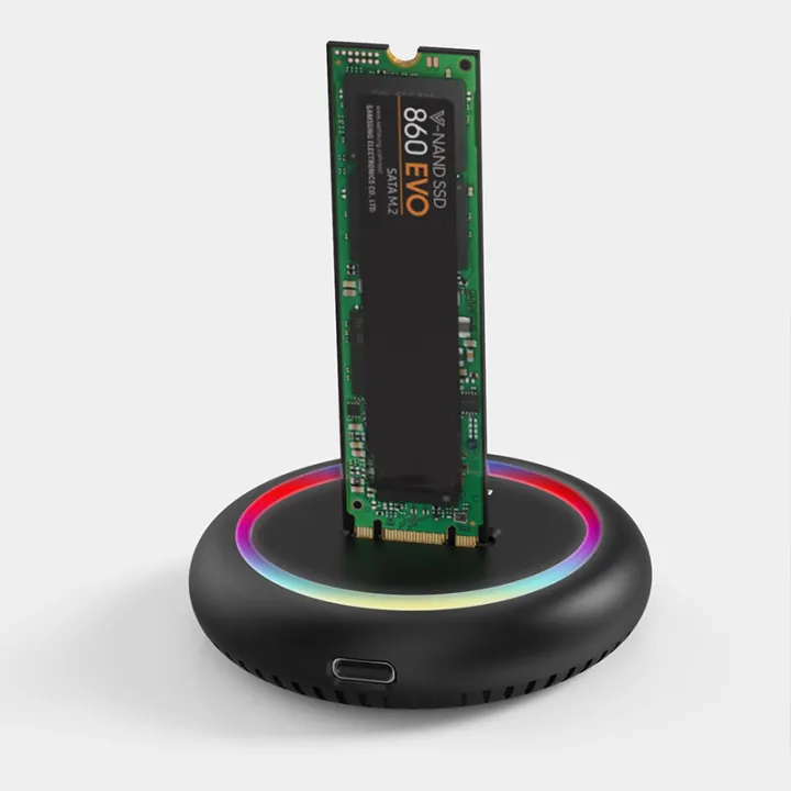 Blueendless%20Dual%20Protocol%20SSD%20M.2%20Docking%20Station%20RGB%20LED%20Light%20M.2%20SATA%20USB%20C%20SSD%20Case%20NVME+NGFF%20HDD%20SSD%20Docking%20Station%20Solid%20-%20Image%202