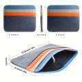 Ultra thin credit card holder, wallet, small business card holder, 6 card slots.
