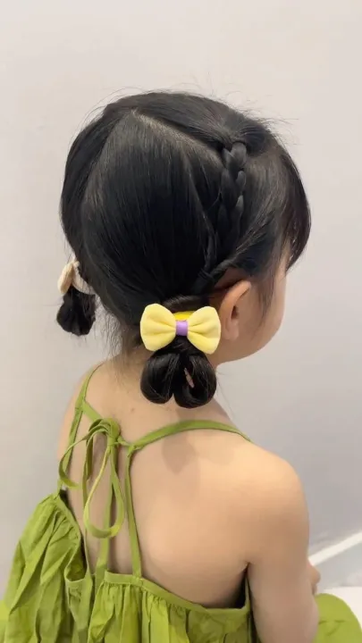 6%20pack%20Multicolor%20Bow%20Pony%20Bow%20style%20Rubber%20band%20Korean%20Bow%20rubber%20band%20-%20Image%204