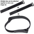 10/60PCS 2*50cm Reusable Fastening Bike Tie Nylon Hook & Loop Durable Multil Purpose Self-adhesive High Quality Strap Cable Ties.