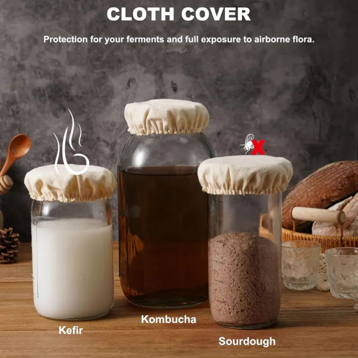 Elastic%20Cloth%20Jar%20Covers%20Reusable%20Cloth%20Covers%20for%20Sourdough%20Starter%20Jars%20Elastic%20Bread%20Fermentation%20Cover%20Bread%20Proofing%20Cover%20-%20Image%204