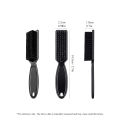Barber Neck Duster Brush Sets Plastic Handle Hairdressing Soft Hair Cleaning Brush Head Shape Carving Cleaning Brush.